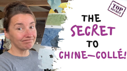 The Secret to Chine-collé in Collagraphs