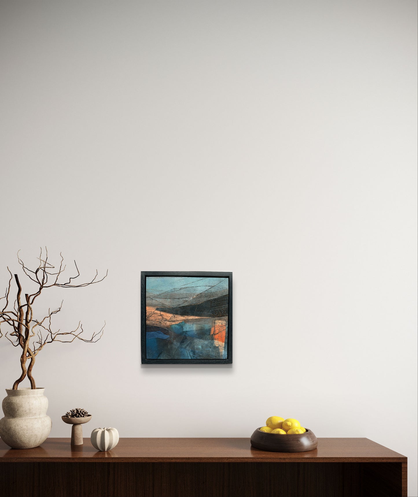 SOLD Point box framed