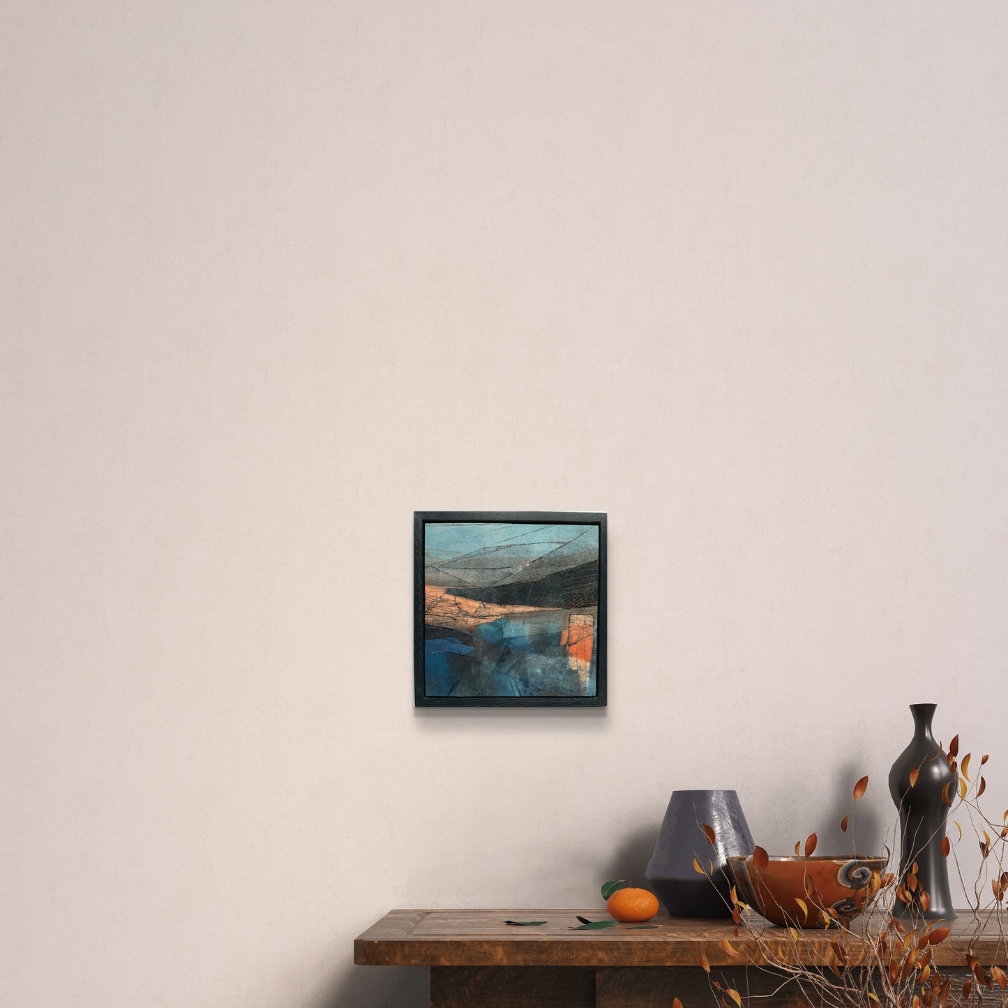 SOLD Point box framed